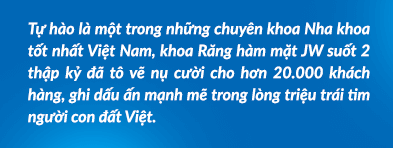 Khoa Răng Hàm Mặt JW