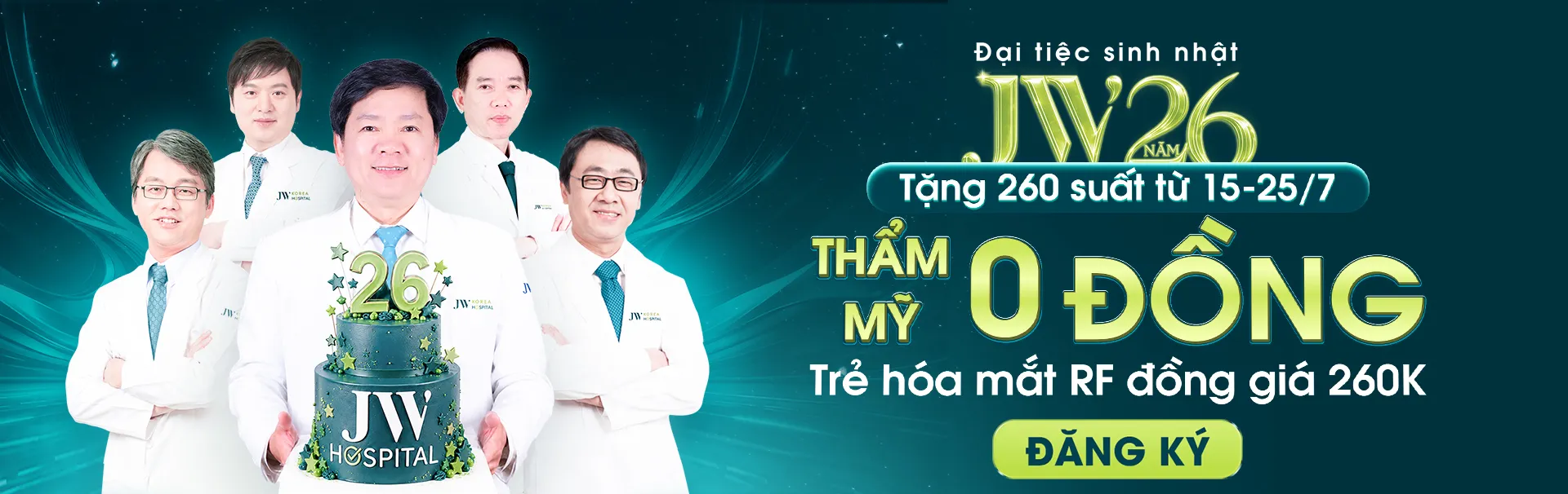 Sự kiện sinh nhật Bệnh viện JW 26 năm