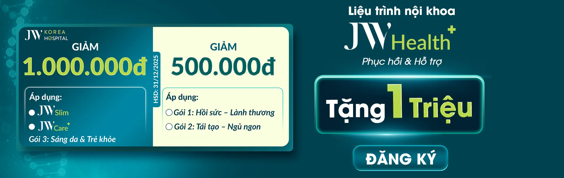 Hội thảo Thẩm Mỹ Nội Khoa JW Health+