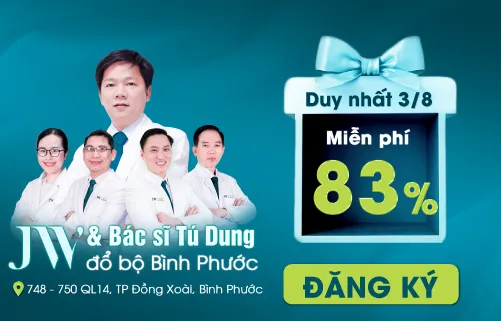 Banner Bệnh viện JW đổ bộ Bình Phước 2025